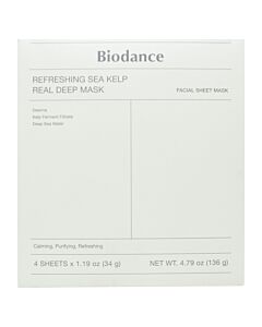 Biodance Refreshing Sea Kelp Real Deep Mask - 4 x 34g | Maznun Fashion