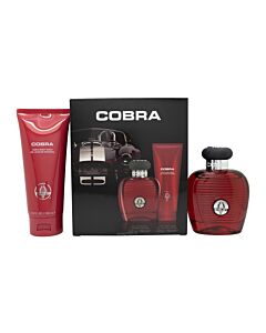 Carroll Shelby Red Cobra Gift Set 100ml EDT + 150ml Hair & Body Wash | Maznun Fashion