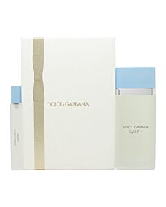 Dolce & Gabbana Light Blue Gift Set 100ml EDT + 10ml EDT-V441996 | Maznun Fashion