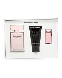 Narciso Rodriguez for Her Gift Set 50ml EDP + 50ml Body Lotion +7.5ml EDP | Maznun Fashion