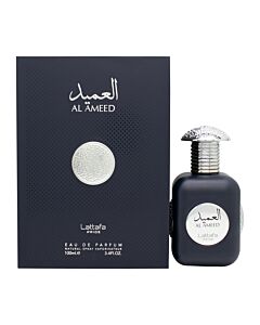 Lattafa Perfumes Al Ameed Silver Eau de Parfum 100ml Spray-P055232 | Maznun Fashion