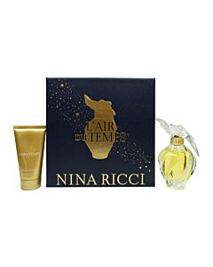 Nina Ricci L'air Du Temps Gift Set 100ml EDT + 75ml Body Lotion | Maznun Fashion