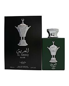 Lattafa Perfumes Al Areeq Silver Eau de Parfum 100ml Spray-N9095213 | Maznun Fashion