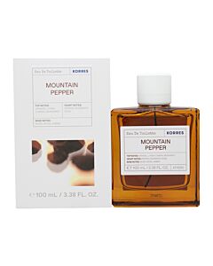 Korres Mountain Pepper Eau de Toilette 100ml Spray | Maznun Fashion