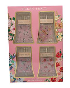 Ellen Tracy Gift Set 15ml Bloom EDP + 15ml Dashing EDP + 15ml Luminous EDP + 15ml Sparkling EDP | Maznun Fashion