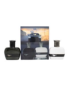 Mustang Gift Set 50ml Black EDT + 50ml White EDT | Maznun Fashion
