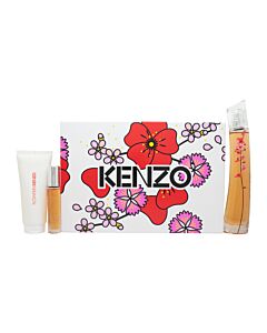 Kenzo Flower Ikebana Gift Set 75ml EDP + 10ml EDP + 75ml Body Lotion | Maznun Fashion