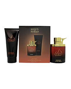 Manos De Fuego Caliente Gift Set: EDT 100ml - Hair Body Wash 150ml | Maznun Fashion