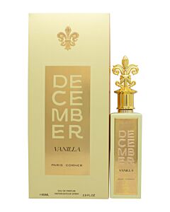 Paris Corner December Vanilla Eau de Parfum 85ml Spray | Maznun Fashion