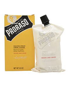 Proraso Wood & Spice Shaving Cream 275ml-F44677 | Maznun Fashion