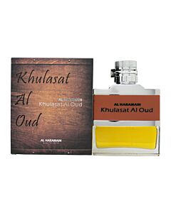 Al Haramain Khulasat Al Oud Eau de Parfum 100ml Spray-Z939433 | Maznun Fashion