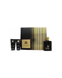 Trussardi Uomo Gift Set 50ml EDT + 30ml Aftershave Balm + 30ml Shower Gel-J73729 | Maznun Fashion