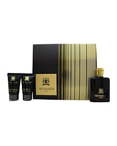 Trussardi Uomo Gift Set 50ml EDT + 30ml Aftershave Balm + 30ml Shower Gel | Maznun Fashion