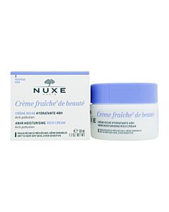 Nuxe Crème Fraîche de Beauté 48hr Moisturising Rich Cream 50ml | Maznun Fashion