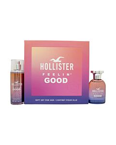 Hollister Feelin' Good For Her Gift Set 50ml EDP + 125ml Body Mist | Maznun Fashion
