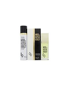 Alyssa Ashley Musk Gift Set 50ml EDT + 100ml Perfumed Deodorant Spray-B456357 | Maznun Fashion