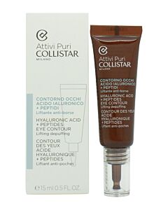 Collistar Attivi Puri Eye Contour Hyaluronic Acid + Peptides Eye Cream 15ml | Maznun Fashion