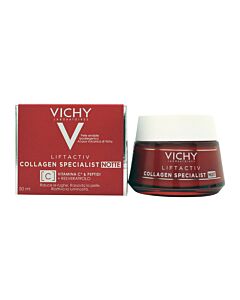 Vichy Liftactiv Collagen Specialist Night Cream 50ml | Maznun Fashion