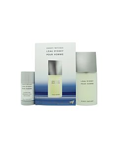 Issey Miyake L'Eau d'Issey Pour Homme Gift Set 75ml EDT + 75g Deodorant Stick | Maznun Fashion