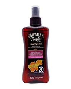 Hawaiian Tropic Protective Oil Dry Spray Oil SPF20 200ml | Maznun Fashion